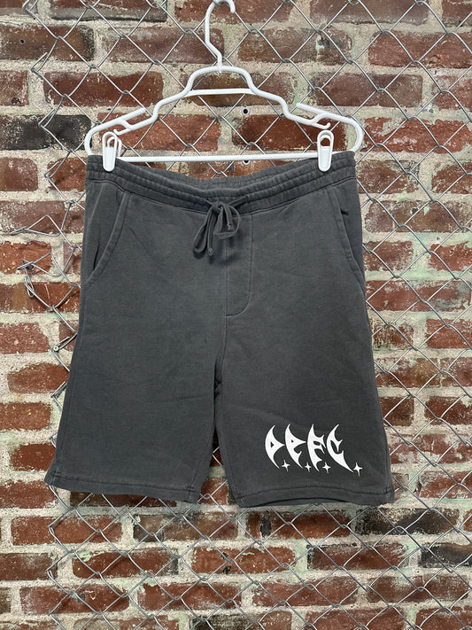 DPFC Pigment Dyed Fleece Shorts Black